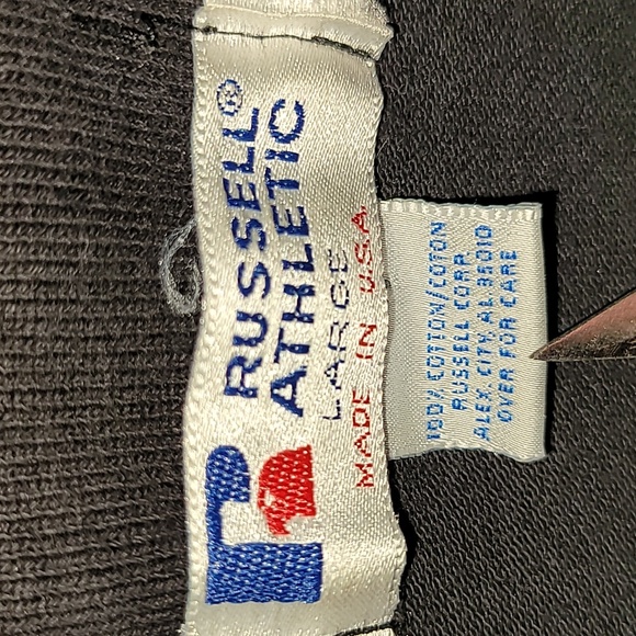 Vintage. Made in USA. Russell Athletic. University of Idaho. Polo longsleeve L - Picture 2 of 16